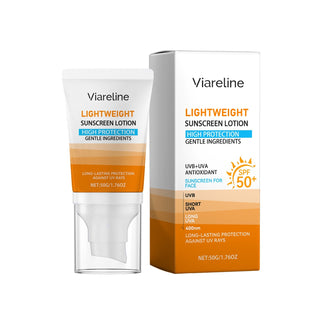 Lightweight Sunscreen Cream - Aloe & Vitamin E Protection | SPF