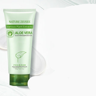 Aloe Vera Exfoliating - Natural Skin Cleanser | Exfoliate & Cleanse