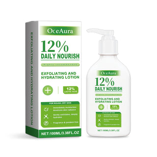 Exfoliating Body Lotion - Lactic Acid Aloe | Skincare Ingredients