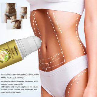 Skin Roller Massage Treatment Moisturizing Thigh Roll-On